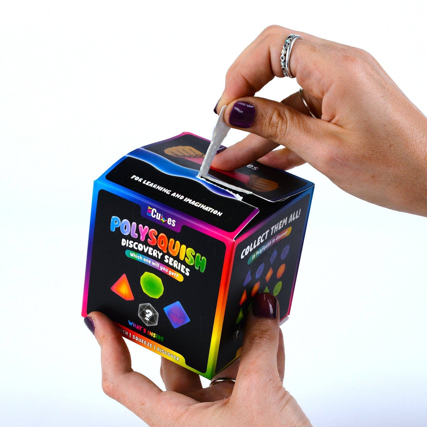 CMY Cubes PolySquish
