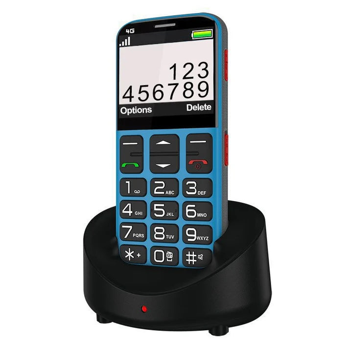 Blue Seniors 4G Mobile Phone