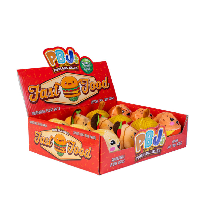 Fast Food Plush Ball Jellies