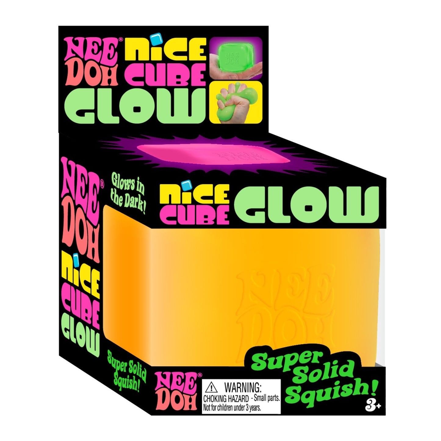 Glow in the Dark Nice Cube Nee Doh