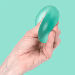 Speks Gump Memory Gel Stress ball-Sea Glass