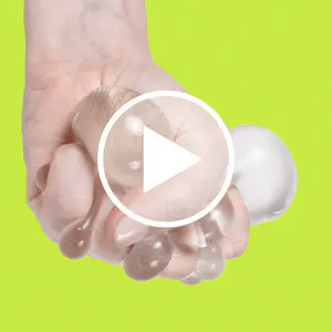 Speks Gump Memory Gel Stress ball-Algae