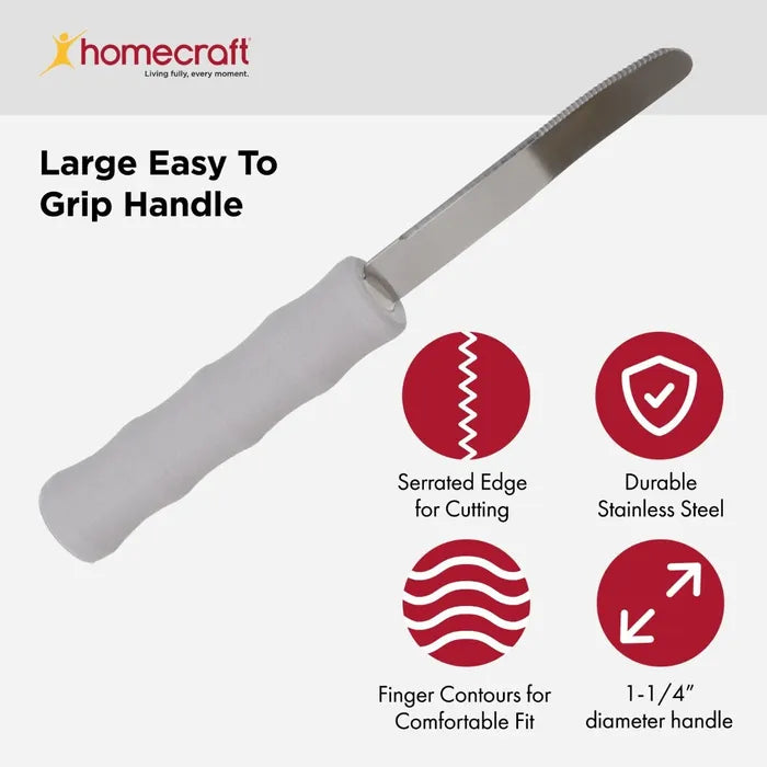 Homecraft Lightweight Foam Handled Cutlery