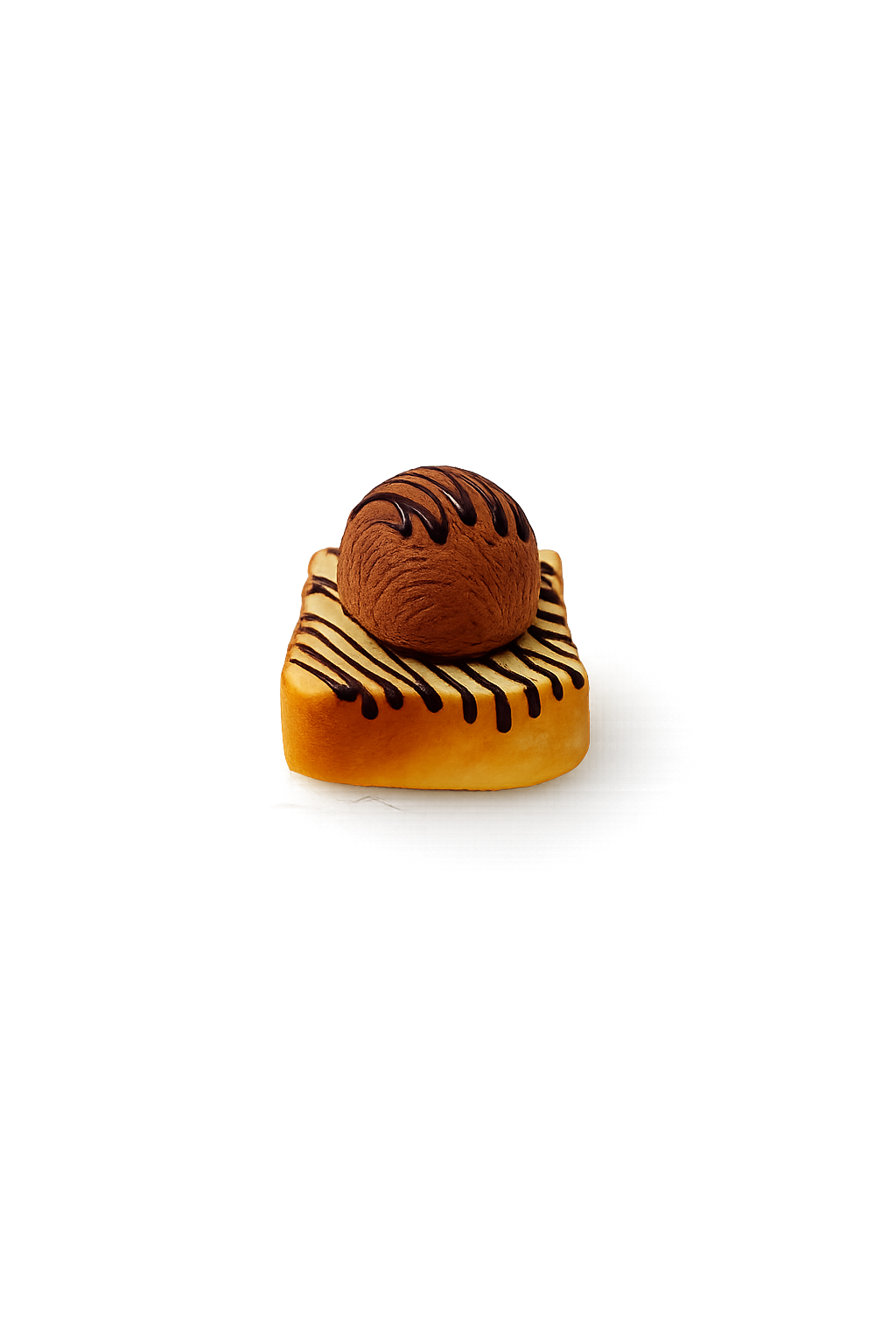 Icecream Toast Brown