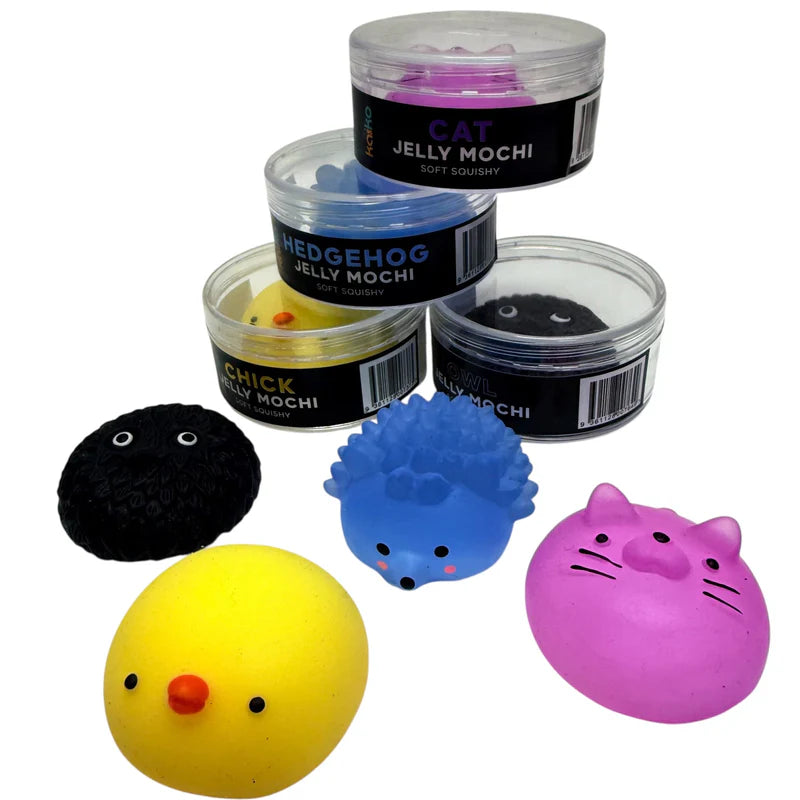 Jelly Mochi Squishy Animals