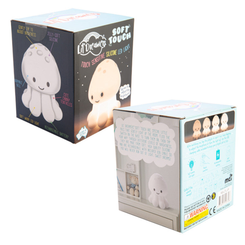 Lil' Dreamers Jellyfish Soft Touch LED Light