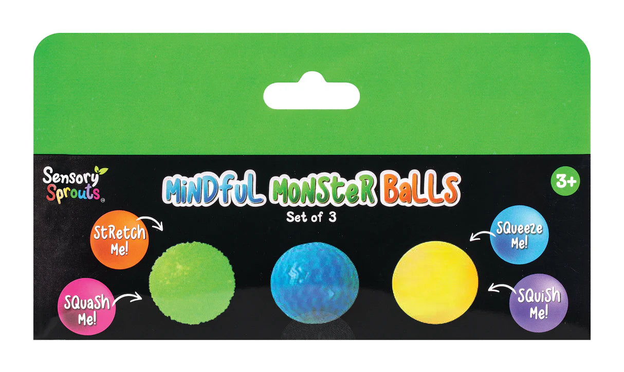 Mindful Monster Balls Green