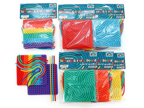 SENSORY ACTIVITY BOARD KIT – SQUARE (12.5cm)