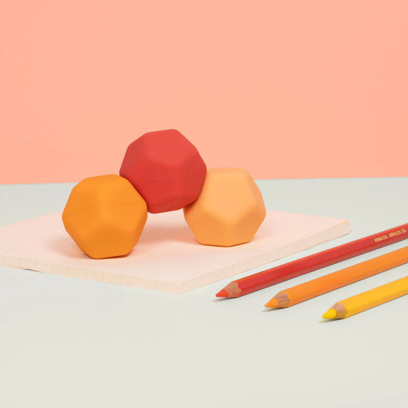 Speks Odds Silicone Magnets- Orange Planes