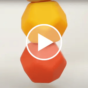 Speks Odds Silicone Magnets- Orange Planes