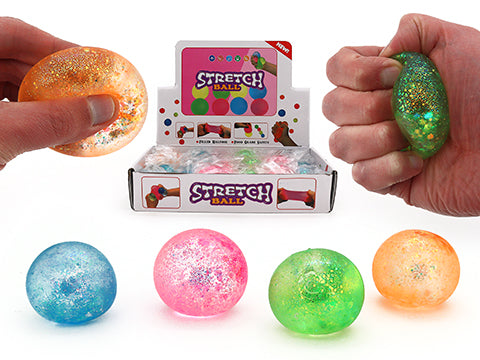Squeeze Sugar Ball With Glitter