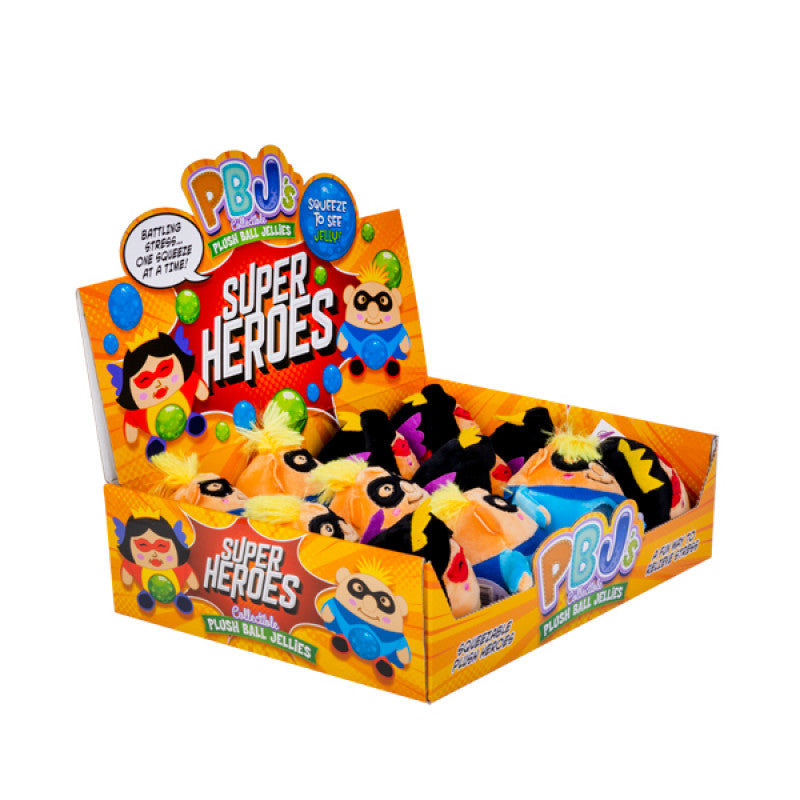 Super Heroes Plush Ball Jellies