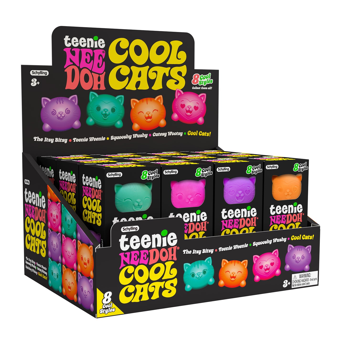 Teenie NeeDoh Cool Cats