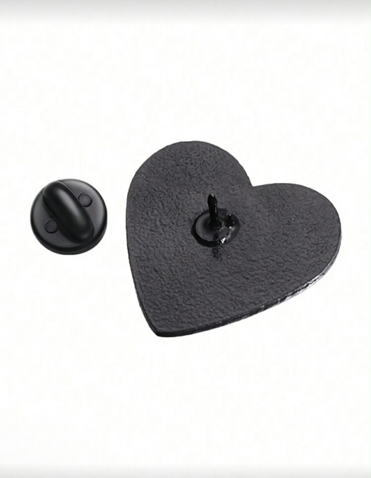 “Be a Good Human” Heart Enamel Badge