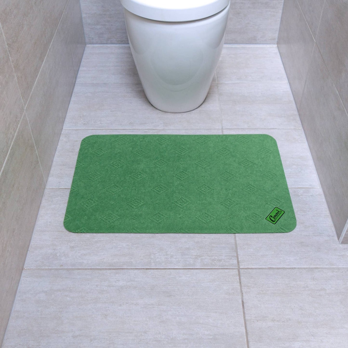 Absorbent and Waterproof Floor Mat - Compact - Green