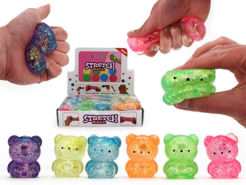 SQUEEZE SUGAR BEAR W/GLITTER
