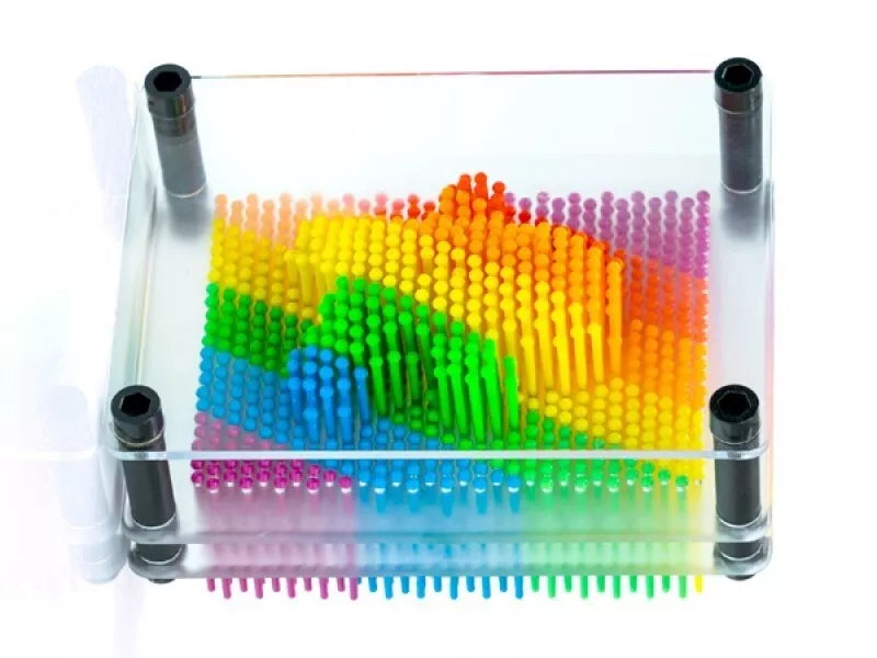 Rainbow Pin Art Sensory Toy