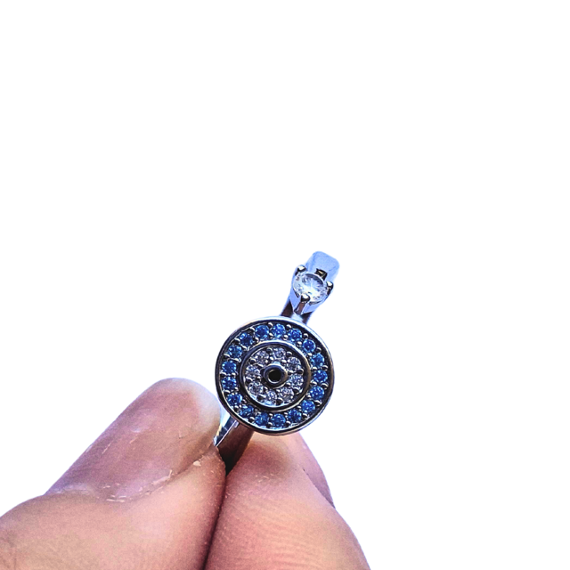 Serenity Spinning Ring Silver