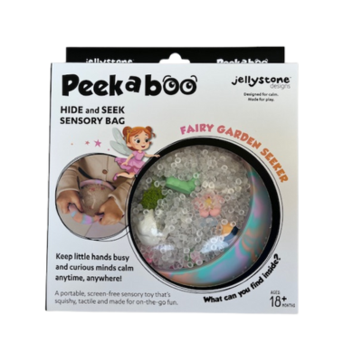 Peekaboo Sensory Bag Galaxy Theme
