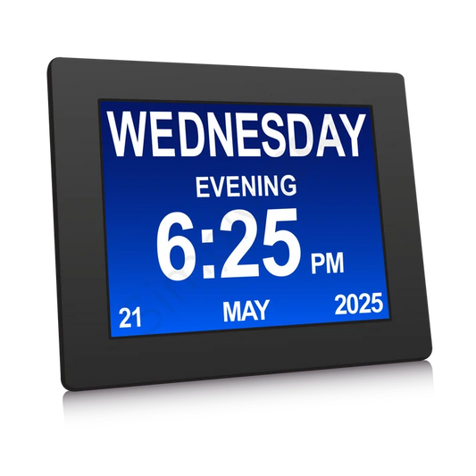 10-Inch Digital Reminder Clock – 40 Custom Reminders