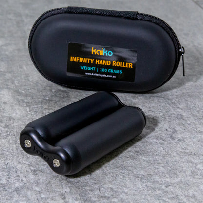 180 gram SMOOTH Hand Roller by Kaiko Black