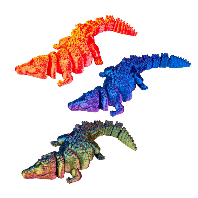 3D Crocodile