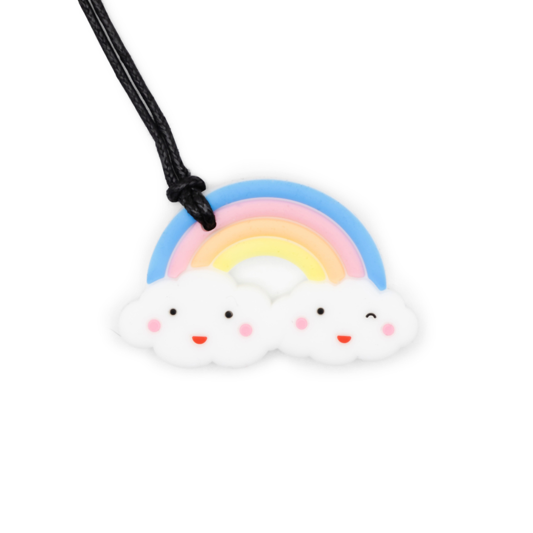Jellystone Designs Silicone Rainbow Pendant