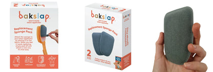 BakSlap Replacement Sponges (x3)