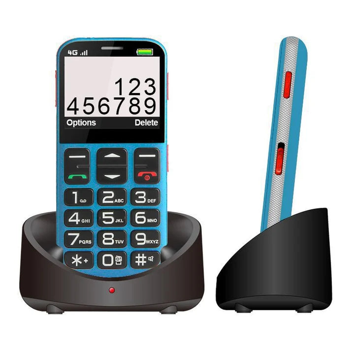 Blue Seniors 4G Mobile Phone