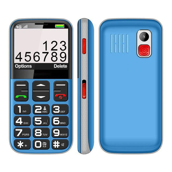 Blue Seniors 4G Mobile Phone