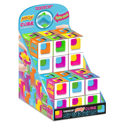 Bopster Neon Cube Spinner