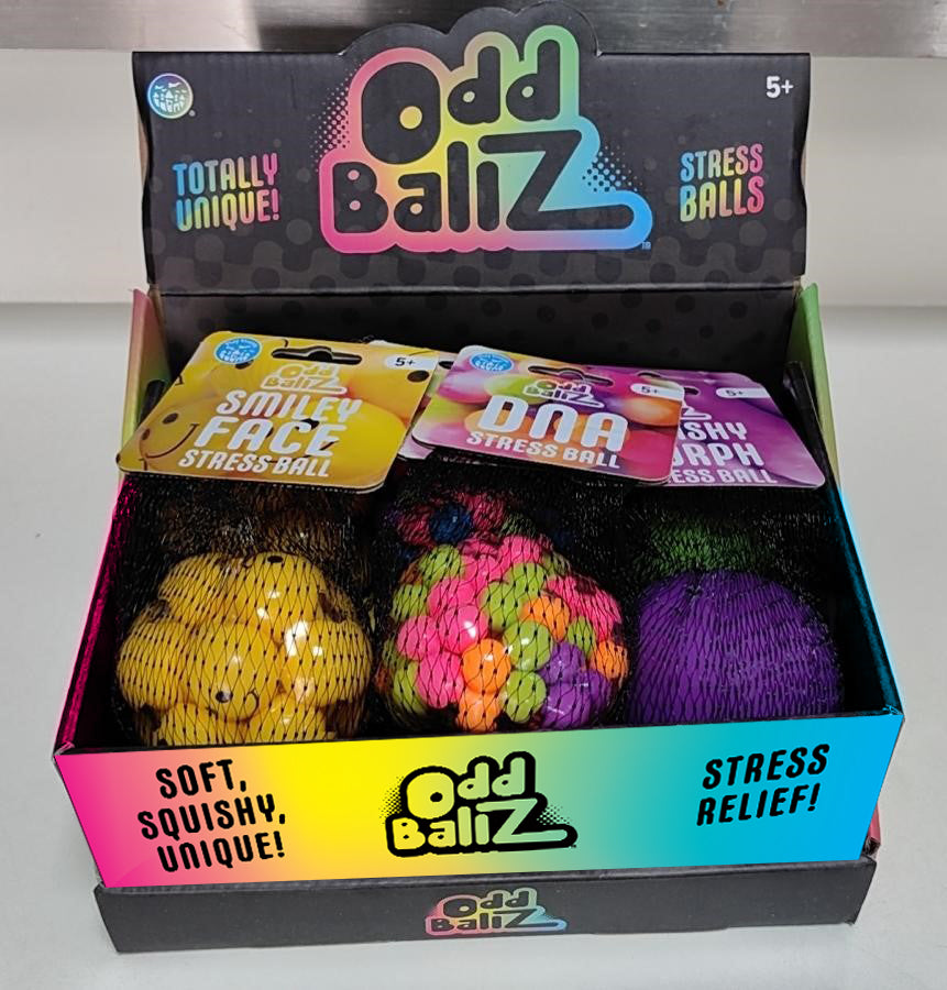 Odd Ballz 7.5 cm Assorted Stressball