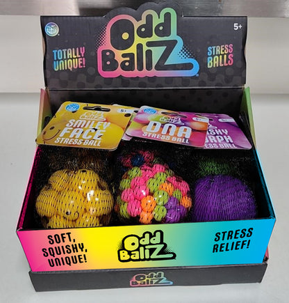 Odd Ballz 7.5 cm Assorted Stressball