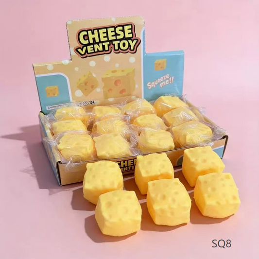 Cheese Squeeze Squishy Medium