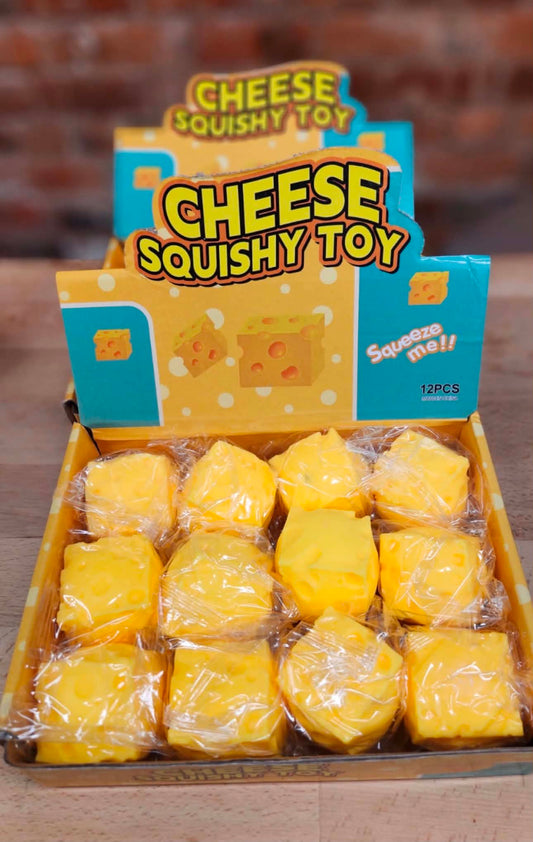 Cheese Squeeze Squishy Small