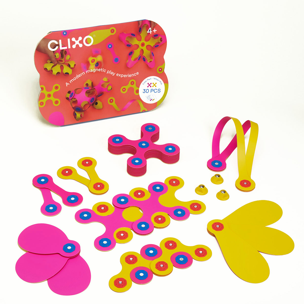CLIXO CREW PACK - PINK/YELLOW