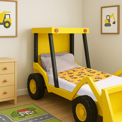 Conni Kids Reusable Bed Pad - Truck Print