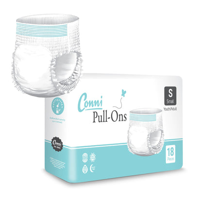 Conni Pull-Ons Small (Pack of 18) - Trial Pack
