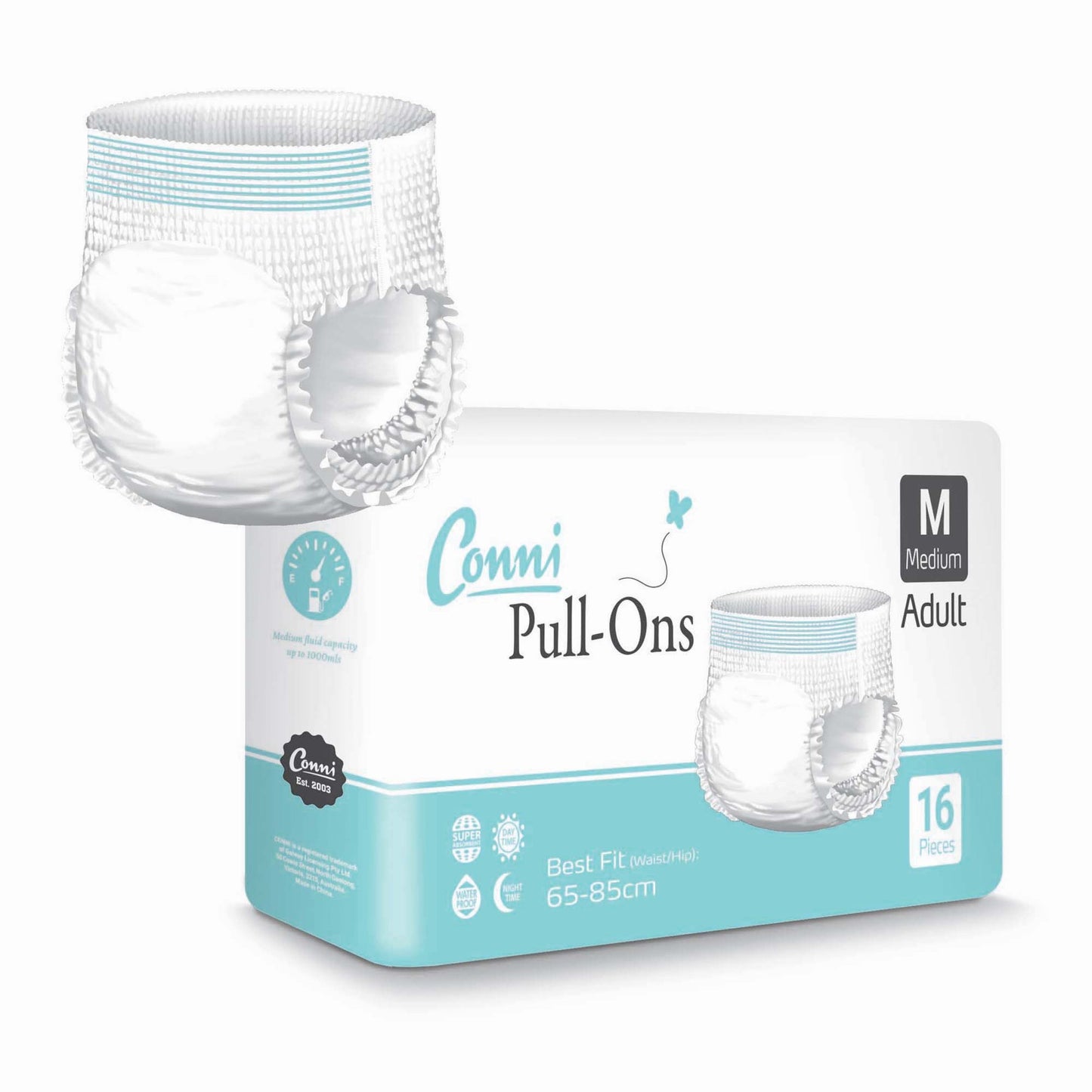 Conni Pull-Ons Medium (Pack of 16)