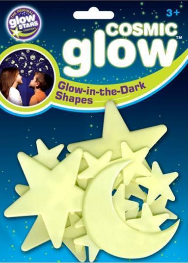Cosmic Glow Moon & Stars