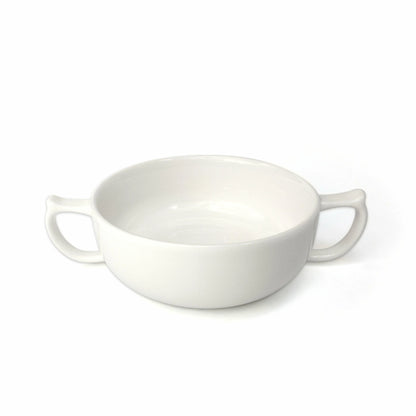 Dignity By Wade Two Handled Bowl - White