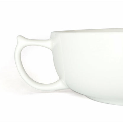 Dignity By Wade Two Handled Bowl - White
