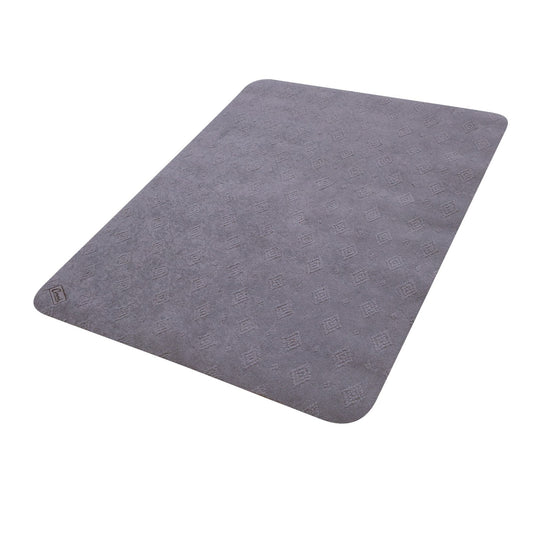 Anti Slip Absorbent Floor Mat - Double Classic - Grey