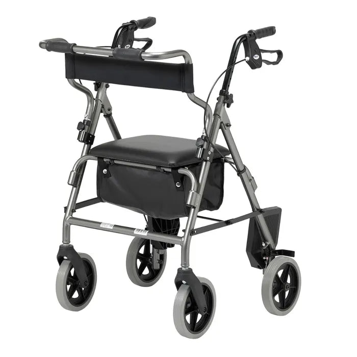 Days 2-in-1 Transit Rollator Silver