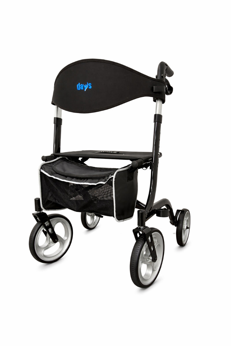 Days Superlite Deluxe Rollator Black
