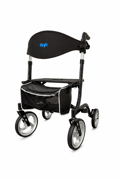 Days Superlite Deluxe Rollator Black