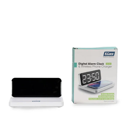 Digital Alarm Clock and Wireless Phone Charger