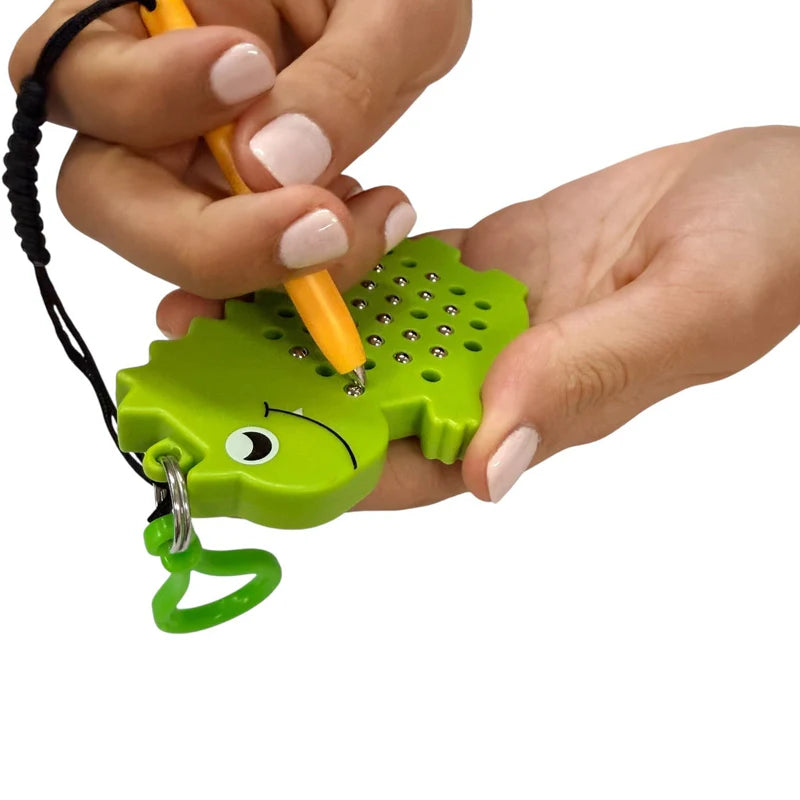 Dinosaur Magnetic Pad Keyring