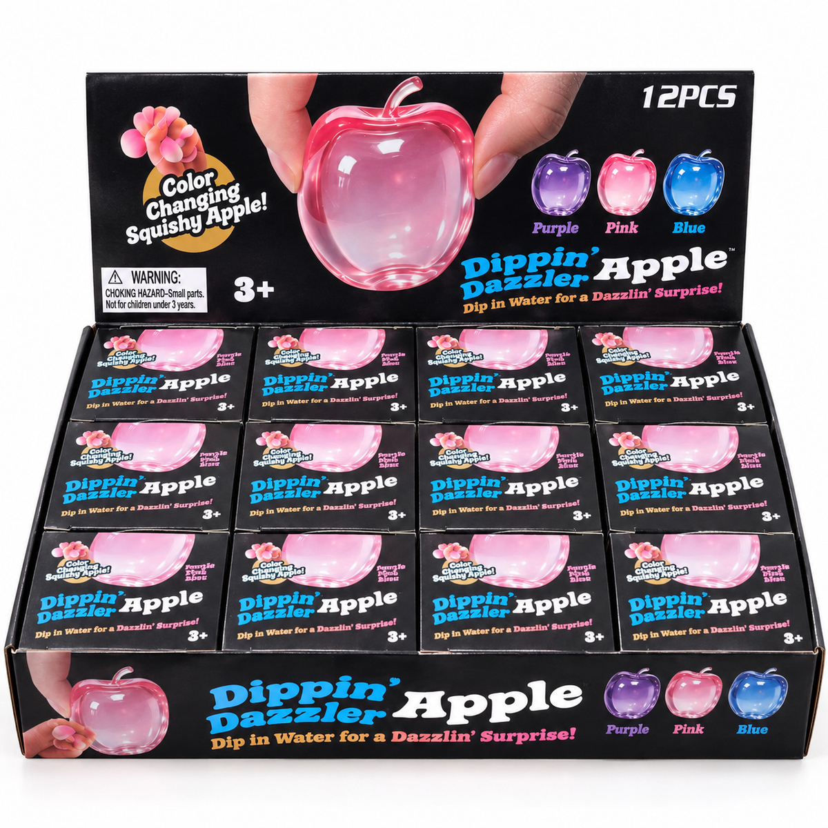 Dippin Dazzler Colour Changing Apple Squishy