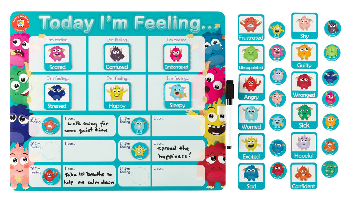 E Magnetic Learning Board - Emotions